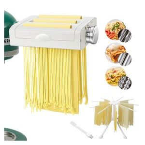 NEW Amzchef 3-in-1 Pasta Maker Attachments Set for Kitchenaid Mixers